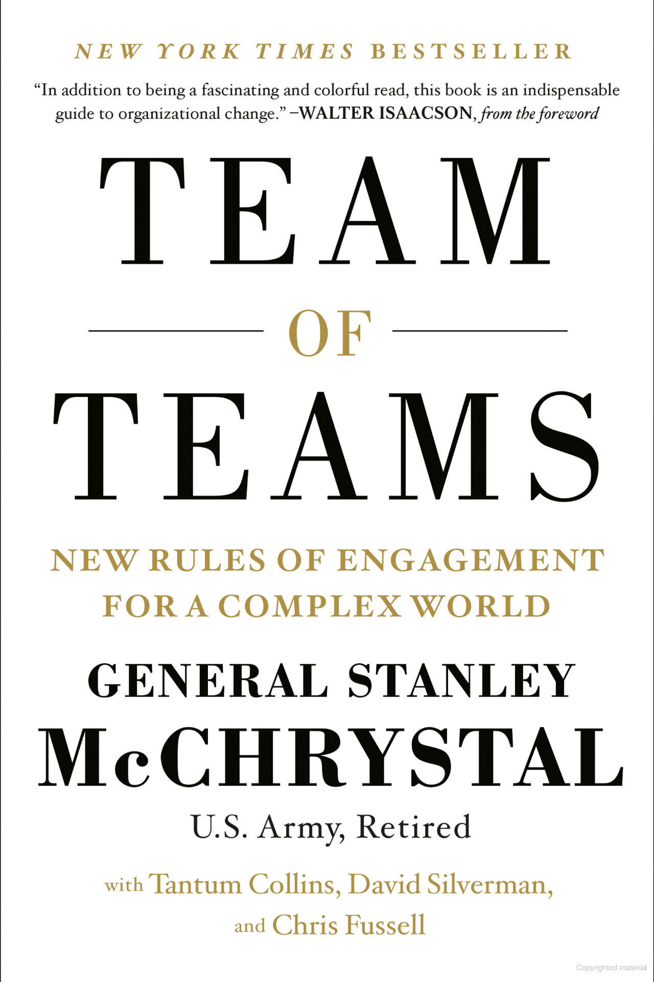 Cover of TEAM OF TEAMS