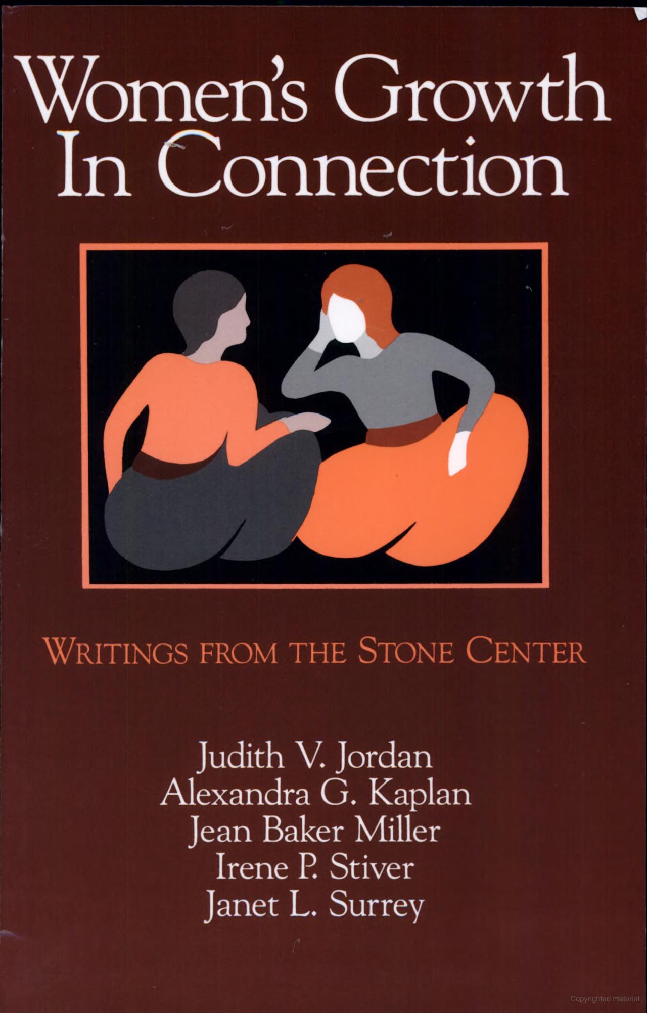 Cover of WOMEN'S GROWTH IN CONNECTION