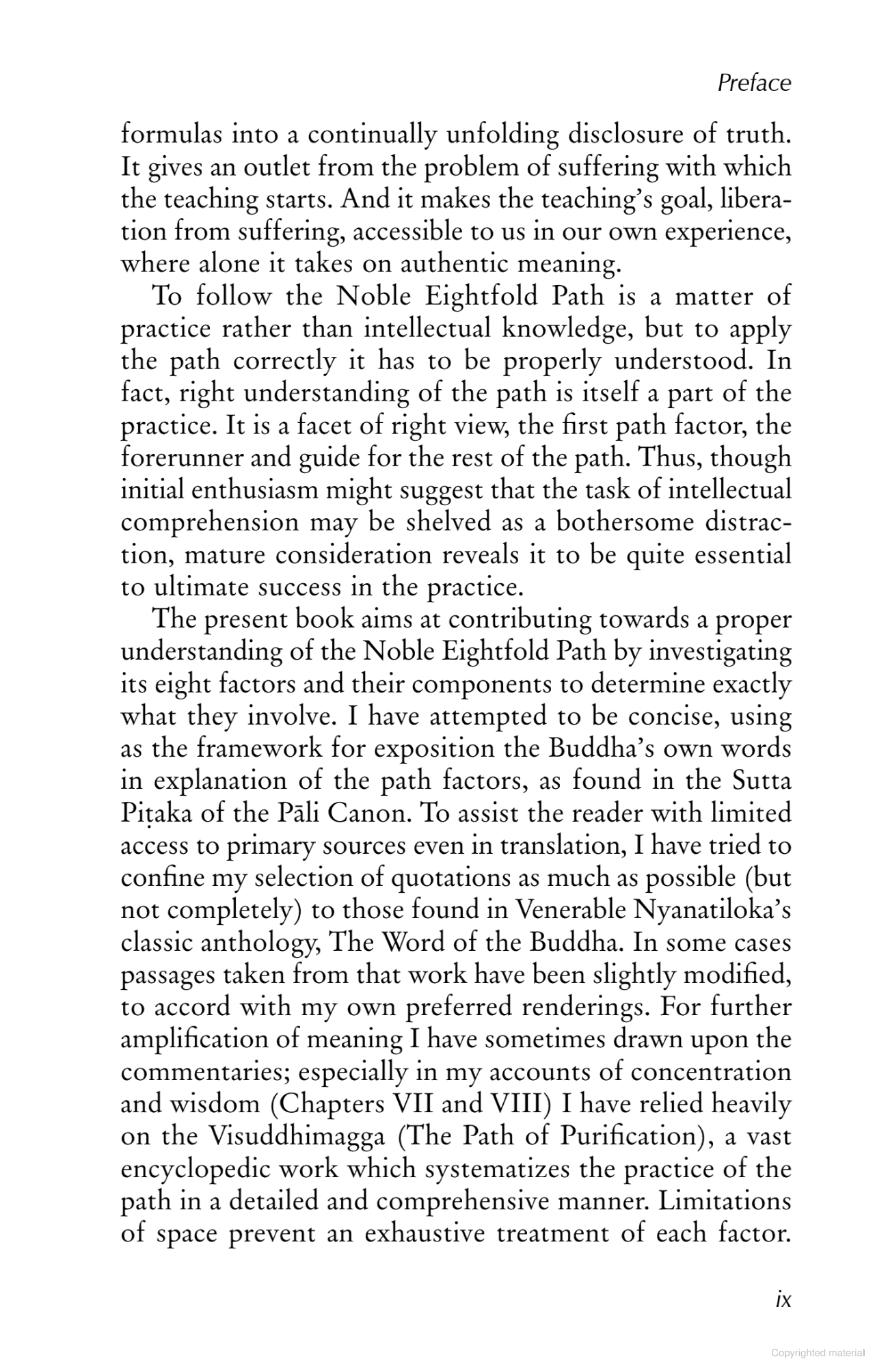Page scan of THE NOBLE EIGHTFOLD PATH, page 3