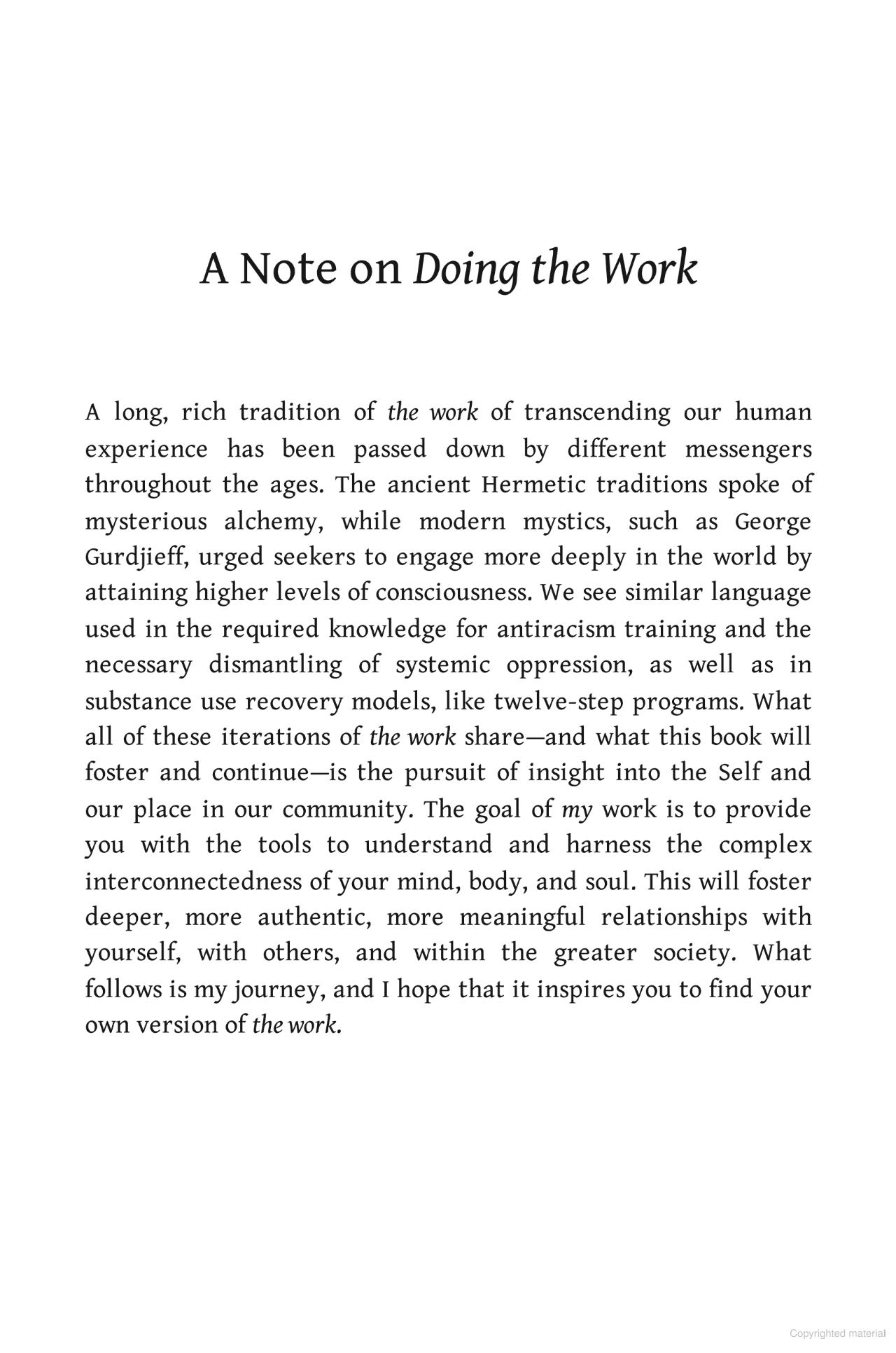 Page scan of HOW TO DO THE WORK, page 3