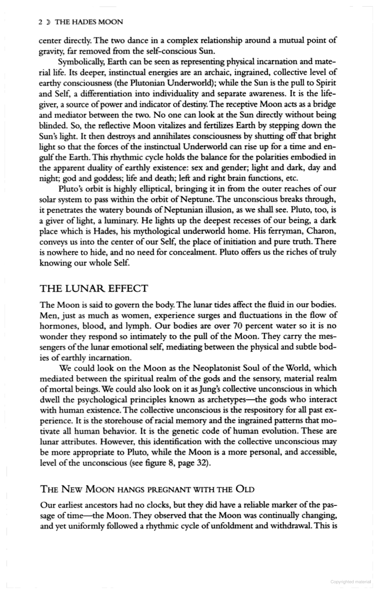 Page scan of THE HADES MOON, page 3